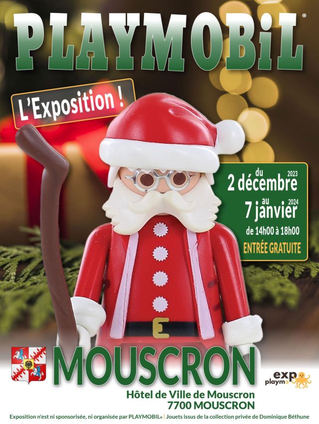 Exposition Playmobil Playmobil L'Exposition à Mouscron (7700) Exposition Playmobil Playmobil L'Exposition à Mouscron (7700)