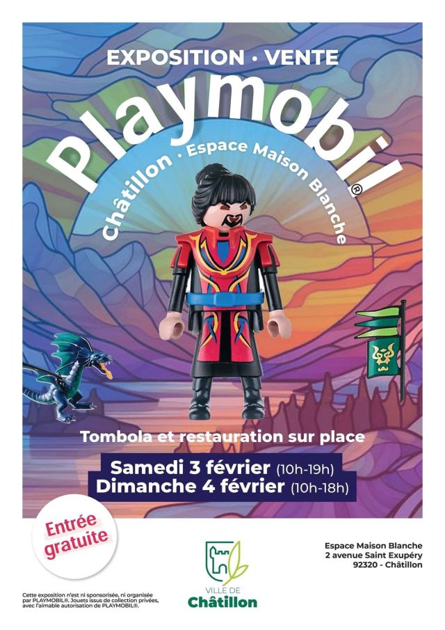 Exposition Playmobil Exposition - Vente - Playmobil à Châtillon (92320)