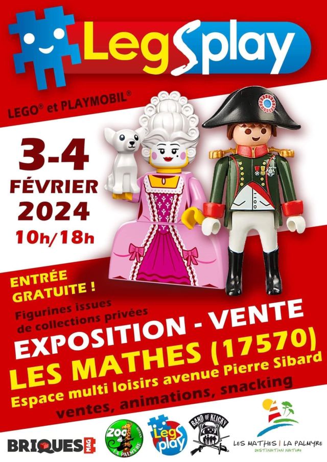 Exposition Playmobil LEGsPlay à Les Mathes (17570)
