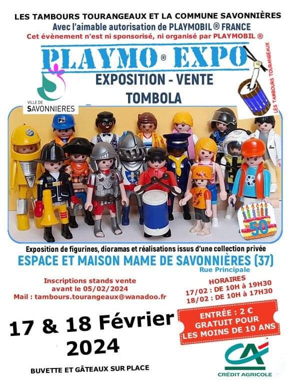 Exposition Playmobil Exposition Playmobil Savonnières 2024 à Savonnières (37510)