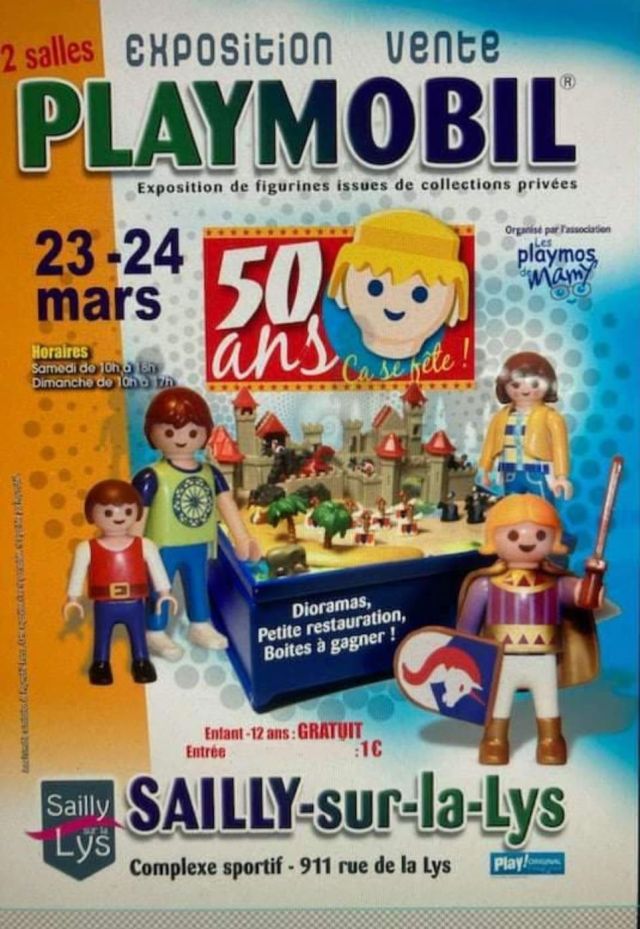 Exposition Playmobil Exposition Playmobil Sailly-sur-la-Lys 2024 à Sailly-sur-la-Lys (62840)