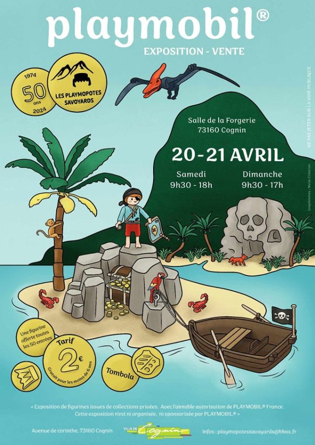 Exposition Playmobil Expo-Vente Playmobil à Cognin 2024 à Cognin (73160)