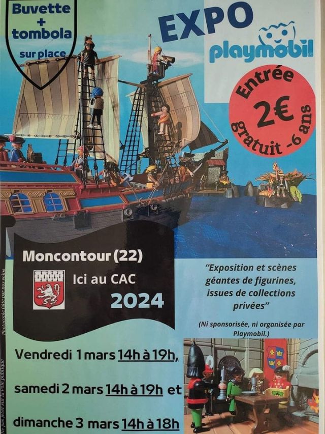 Exposition Playmobil Exposition Playmobil à Moncontour 2024 à Moncontour (22510)