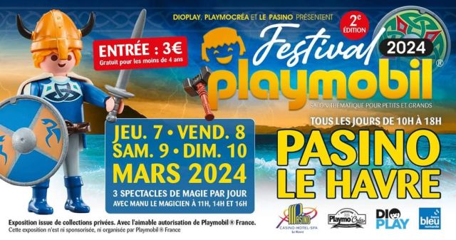 Exposition Playmobil Festival Playmobil au Havre 2024 à Havre (76600)