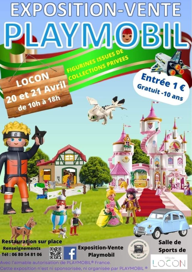 Exposition Playmobil Exposition-Vente Playmobil à Locon 2024 à Locon (62400)
