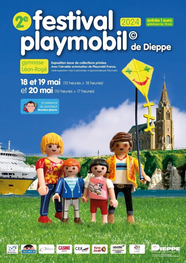 Exposition Playmobil Festival Playmobil de Dieppe 2024 à Dieppe (76200)