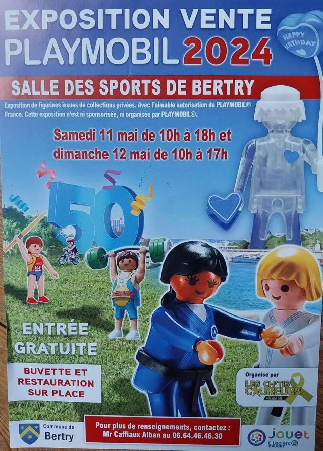 Exposition Playmobil Expositon & Vete Playmobil à Bertry 2024 à Bertry (59980)