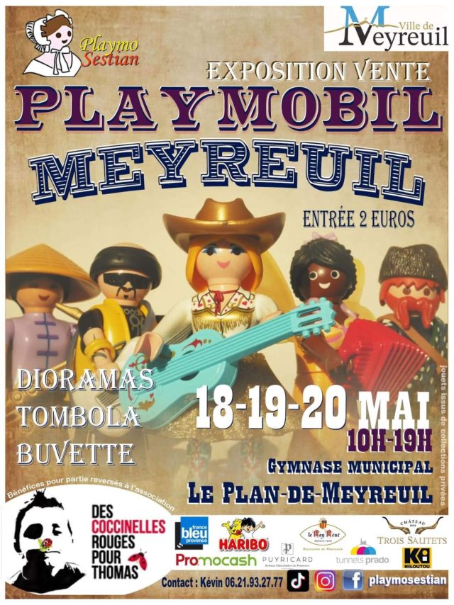 Exposition Playmobil Exposition Vente Playmobil à Meyreuil 2024 à Meyreuil (13590)