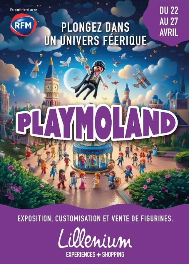 Exposition Playmobil Exposition Vente PlaymoLand à Lille 2024 à Lille (59000)