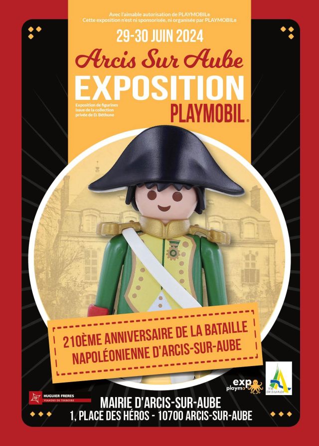 Exposition Playmobil Exposition Playmobil à Arcis sur Aube 2024 à Arcis-sur-Aube (10700) Exposition Playmobil Exposition Playmobil à Arcis sur Aube 2024 à Arcis-sur-Aube (10700)
