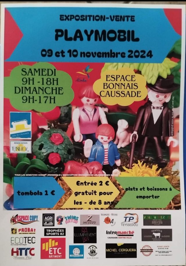 Exposition Playmobil Exposition Vente Playmobil à Caussade 2024 à Caussade (82300)