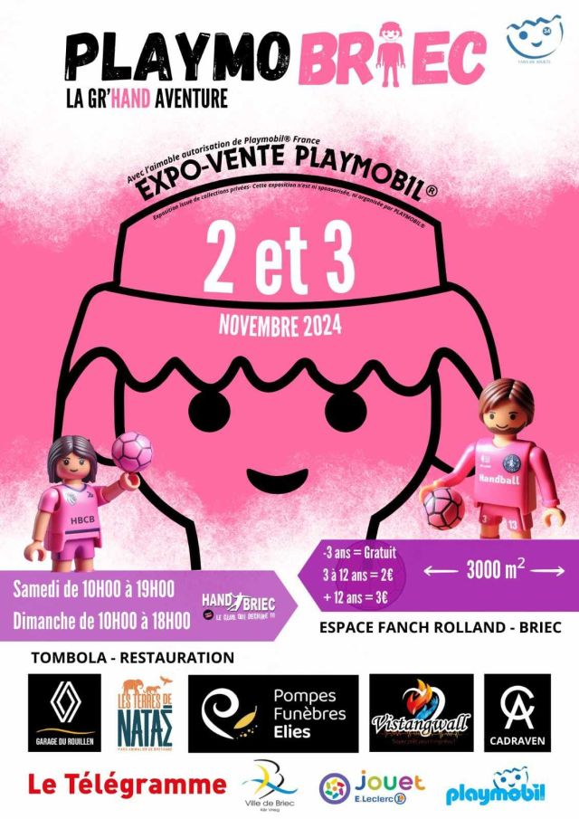 Exposition Playmobil Expo-Vente Playmobil à Briec 2024 à Briec (29510)