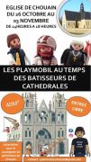 Exposition Playmobil Chouain (14250) - Les Playmobil au temps des Bâtisseurs de Cathédrales 2024