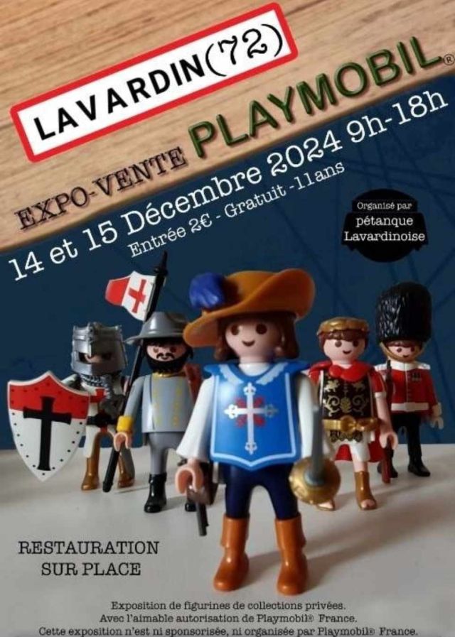 Exposition Playmobil Exposition Vente Playmobil à Lavardin 2024 à Lavardin (72240)