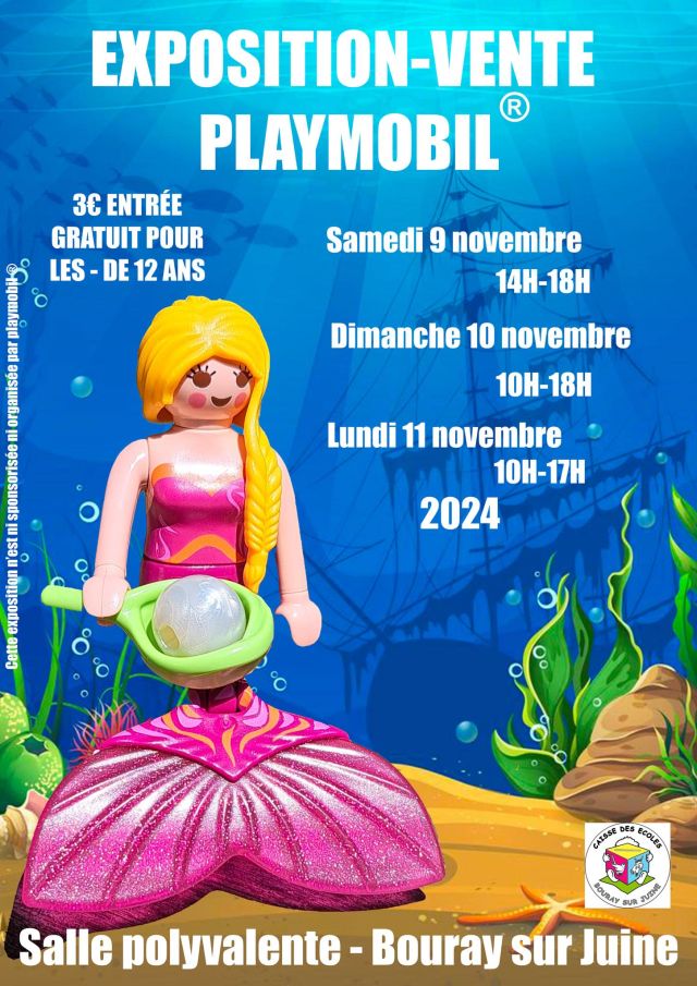 Exposition Playmobil Exposition Vente Playmobil à Essonne 2024 à Essonne (91850)