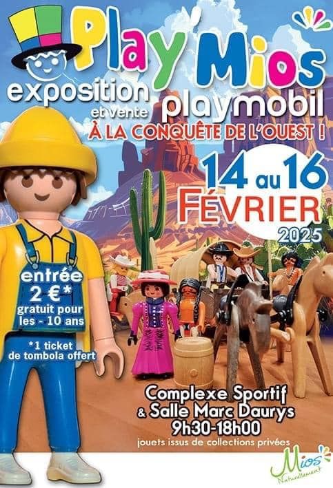 Exposition Playmobil Exposition Vente Playmobil à Mios 2025 à Mios (33380)