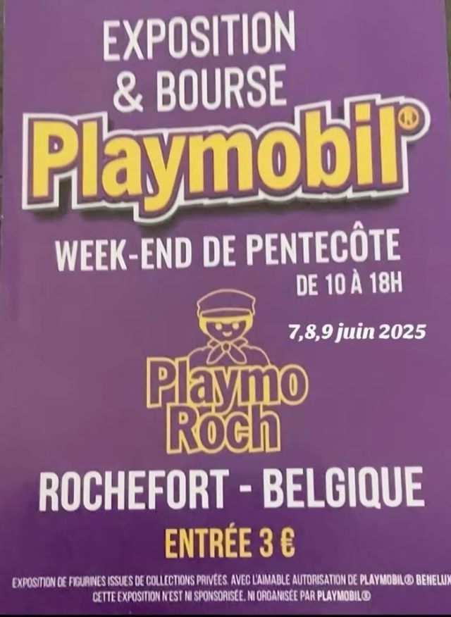 Exposition Playmobil Exposition & Bourse Playmobil à Rochefort 2025 à Rochefort Exposition Playmobil Exposition & Bourse Playmobil à Rochefort 2025 à Rochefort