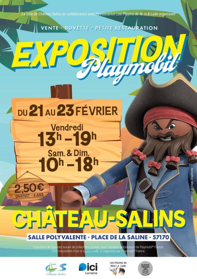 Exposition Playmobil Exposition Playmobil à Château-Salins 2025 à Château-Salins (57170)