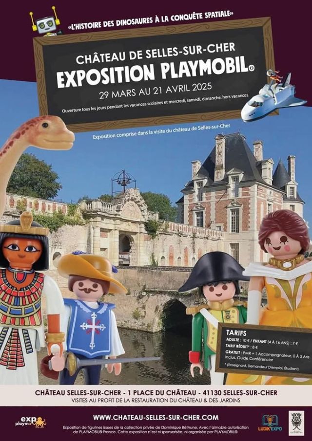 Exposition Playmobil Exposition Playmobil à Selles-Sur-Cher 2025 à Selles-Sur-Cher (41130)