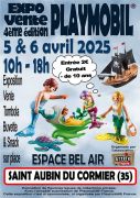 Exposition Playmobil Saint-Aubin-du-Cormier (35140) - Expo-Vente Playmobil à Saint-Aubin-du-Cormier 2025