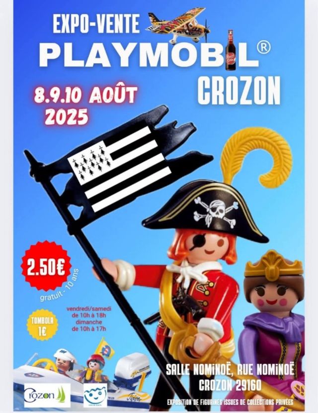 Exposition Playmobil Exposition Vente Playmobil à Crozon 2025 à Crozon (29160) Exposition Playmobil Exposition Vente Playmobil à Crozon 2025 à Crozon (29160)