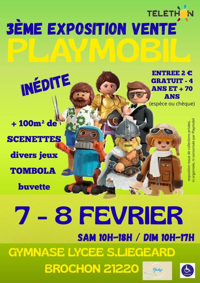 Exposition Playmobil Exposition Vente Playmobil à Brochon 2026 à Brochon (21220)