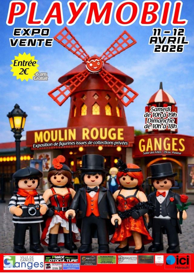 Exposition Playmobil Exposition Vente Playmobil à Ganges 2026 à Ganges (34190)