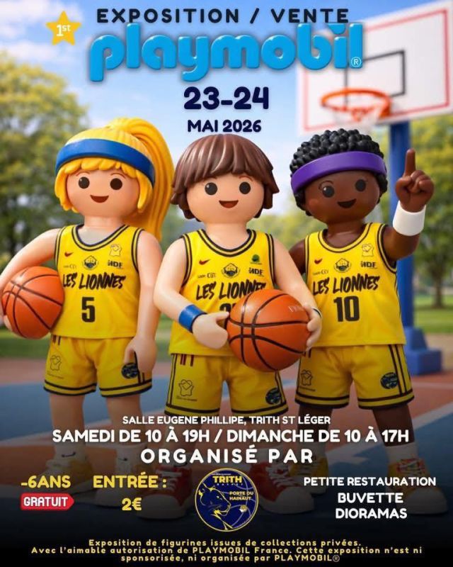 Exposition Playmobil Exposition Vente Playmobil à Trith-Saint-Léger 2026 à Trith-Saint-Léger (59125)