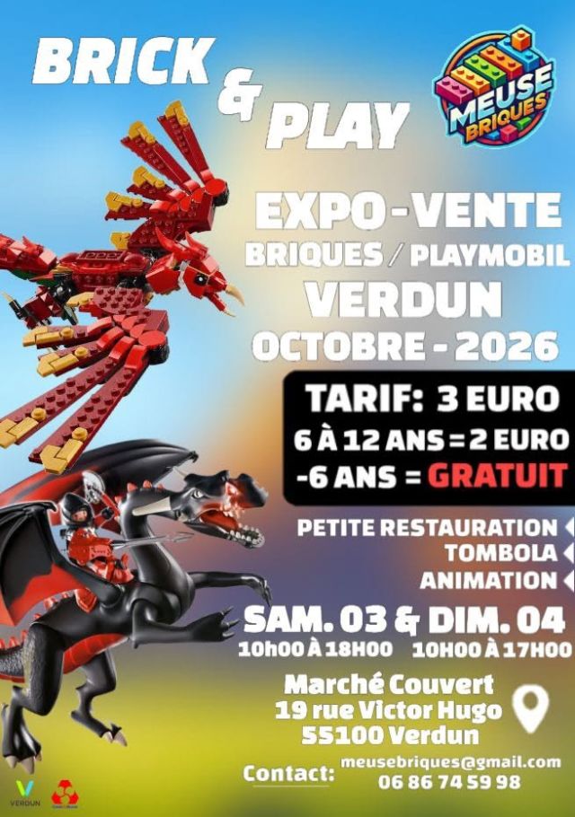 Exposition Playmobil Exposition Playmobil à Verdun 2026 à Verdun (55100)