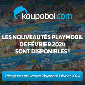 Les nouveautés Playmobil de Février 2024 sont disponibles