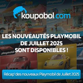 Les nouveautés Playmobil de Juillet 2025 sont disponibles
