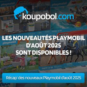 Les nouveautés Playmobil d'Août 2025 sont disponibles