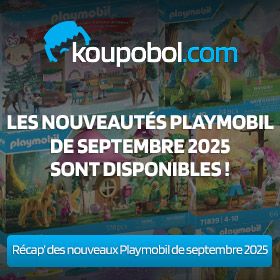 Les nouveautés Playmobil de Septembre 2025 sont disponibles