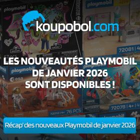 Les nouveautés Playmobil de Janvier 2026 sont disponibles