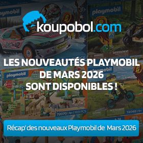 Les nouveautés Playmobil de Mars 2026 sont disponibles