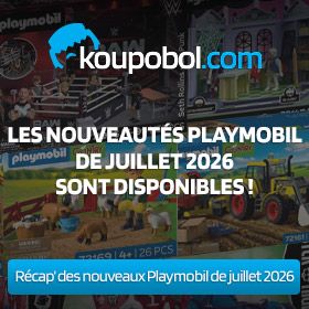 Les nouveautés Playmobil de juillet 2026 sont disponibles