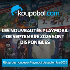 Les nouveautés Playmobil de septembre 2026 sont disponibles