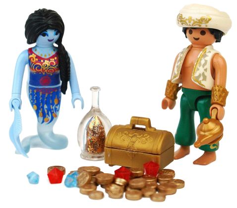 PLAYMOBIL Produits complémentaires 1005 Génie et prince oriental