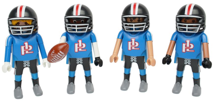 PLAYMOBIL Produits complémentaires 1008 Joueurs de Football américain Equipe 1