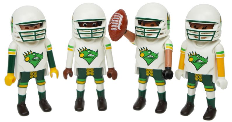 PLAYMOBIL Produits complémentaires 1009 Joueurs de Football américain Equipe 2