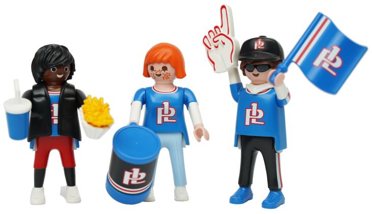PLAYMOBIL Produits complémentaires 1010 Supporters Equipe 1