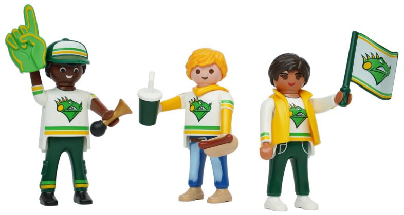 PLAYMOBIL Produits complémentaires 1011 Supporters Equipe 2