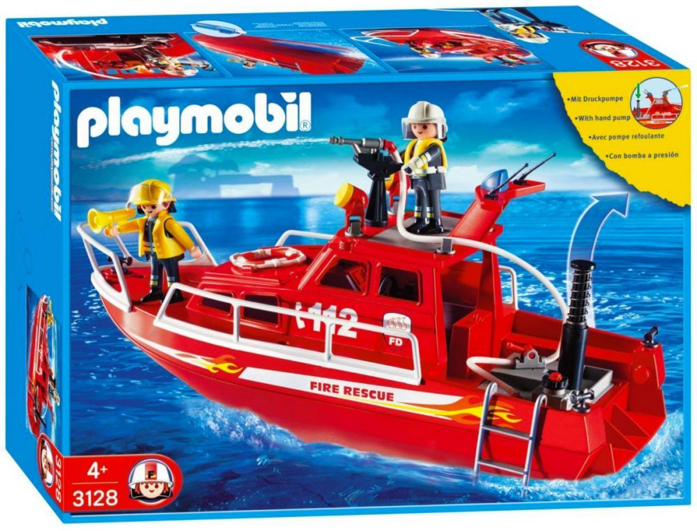 playmobil city action bateau
