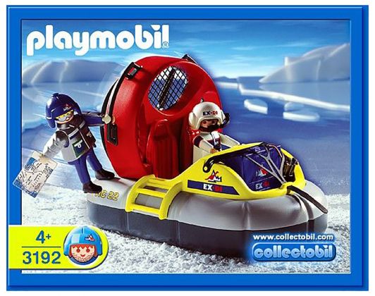 PLAYMOBIL Action 3192 Expédition Hovercraft