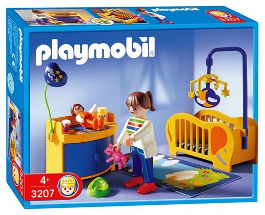 PLAYMOBIL City Life 3207 Maman / chambre de bébé