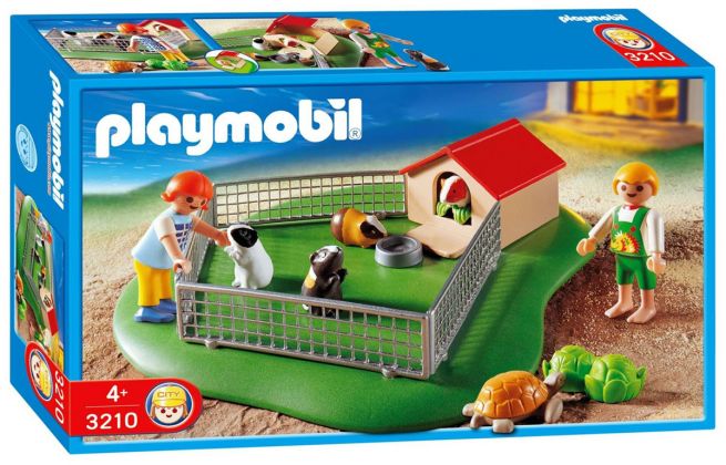 PLAYMOBIL City Life 3210 Enfants / cochons d'Inde