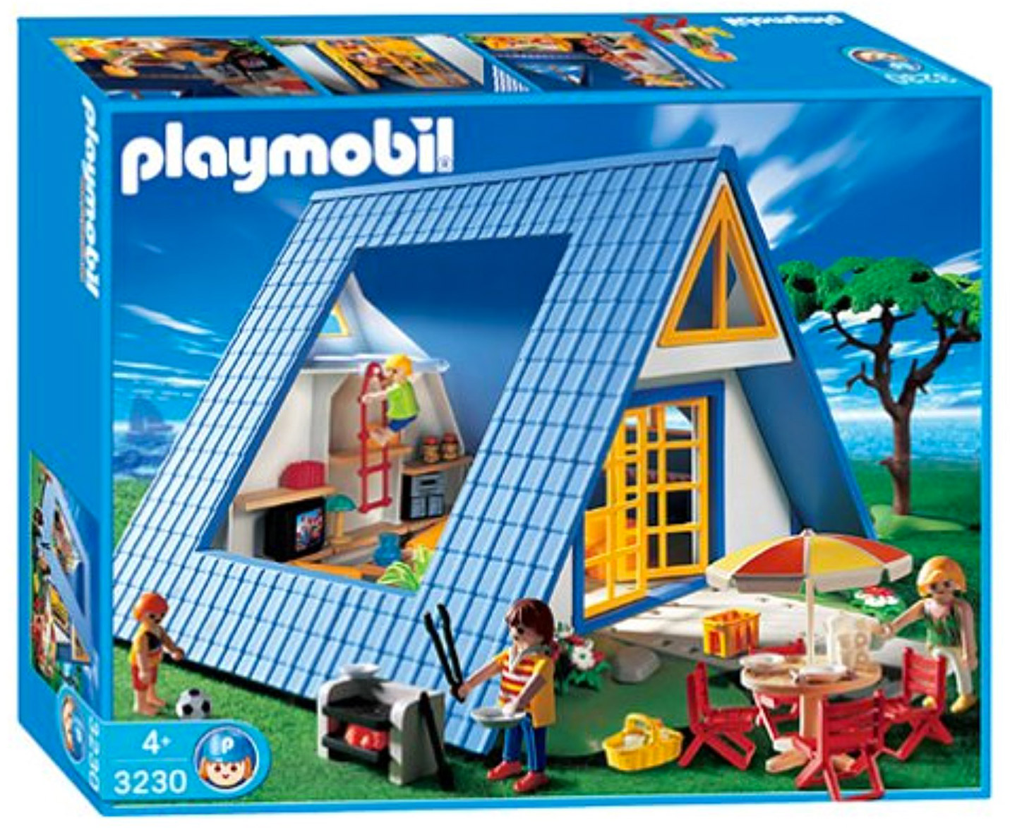 Playmobil Summer Fun 3230 pas cher, Famille / Maison de vacances