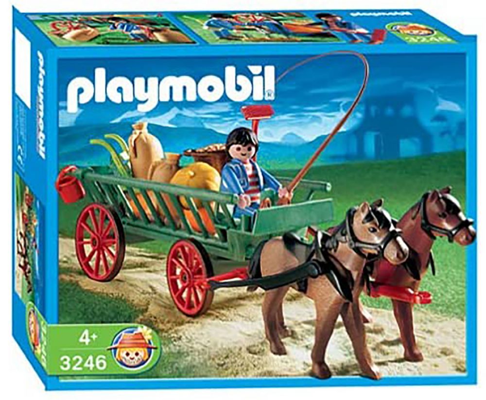 PLAYMOBIL Country 3246 pas cher - Charrette