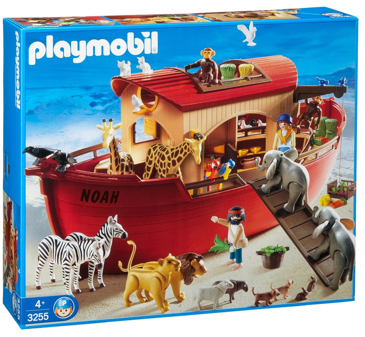 Playmobil Wild Life 3255 pas cher, Arche de Noé