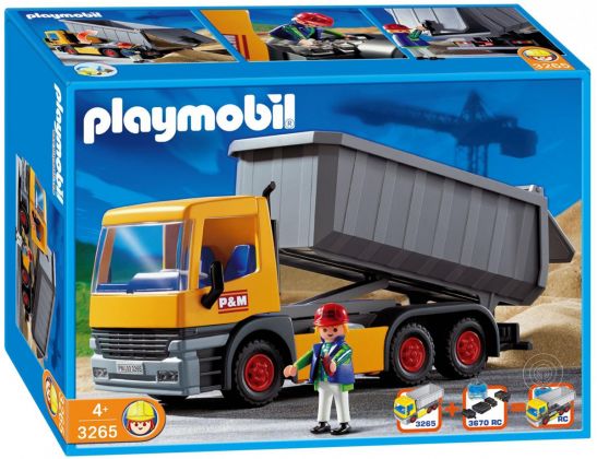 PLAYMOBIL City Action 3265 Chauffeur / camion-benne